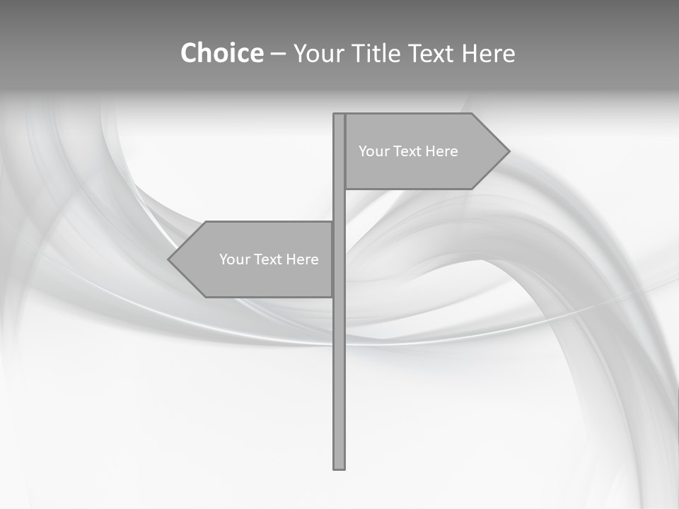 Soft Shine Fractal PowerPoint Template