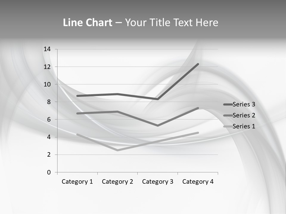 Soft Shine Fractal PowerPoint Template