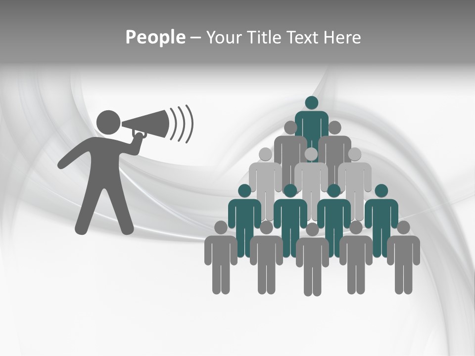 Soft Shine Fractal PowerPoint Template