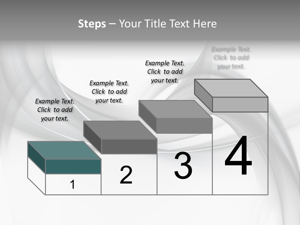 Soft Shine Fractal PowerPoint Template