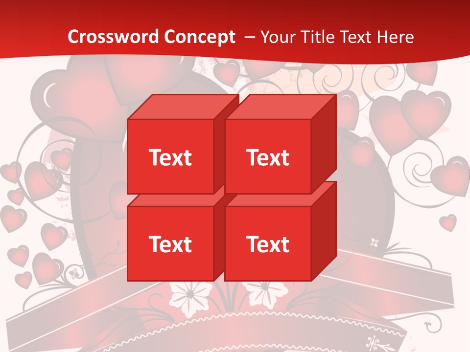 Glowing Generated Single PowerPoint Template