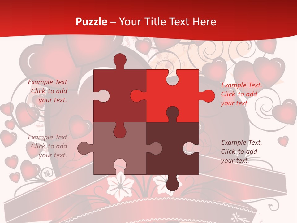 Glowing Generated Single PowerPoint Template