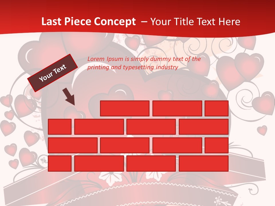 Glowing Generated Single PowerPoint Template