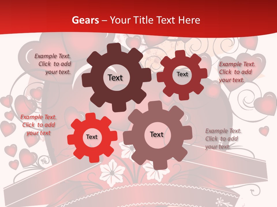 Glowing Generated Single PowerPoint Template