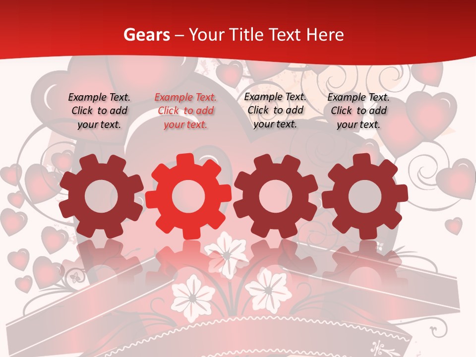 Glowing Generated Single PowerPoint Template