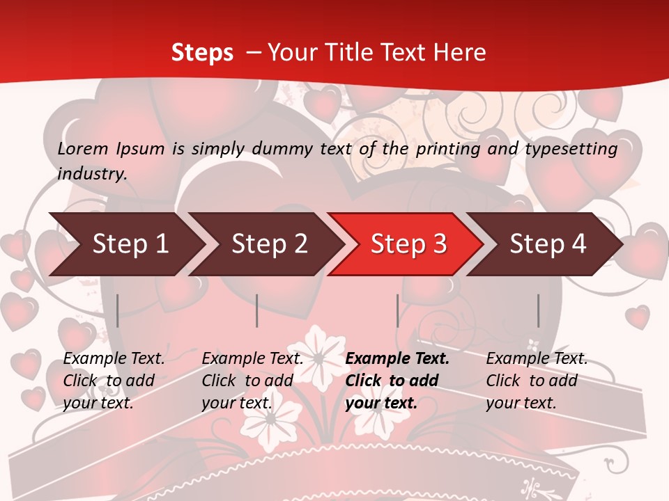 Glowing Generated Single PowerPoint Template