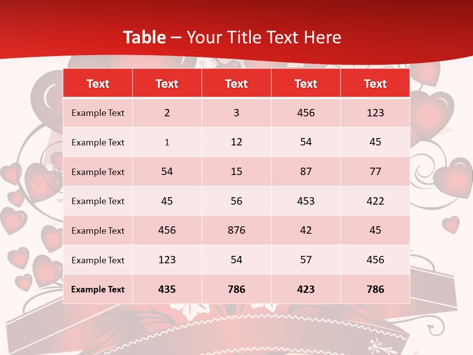 Glowing Generated Single PowerPoint Template