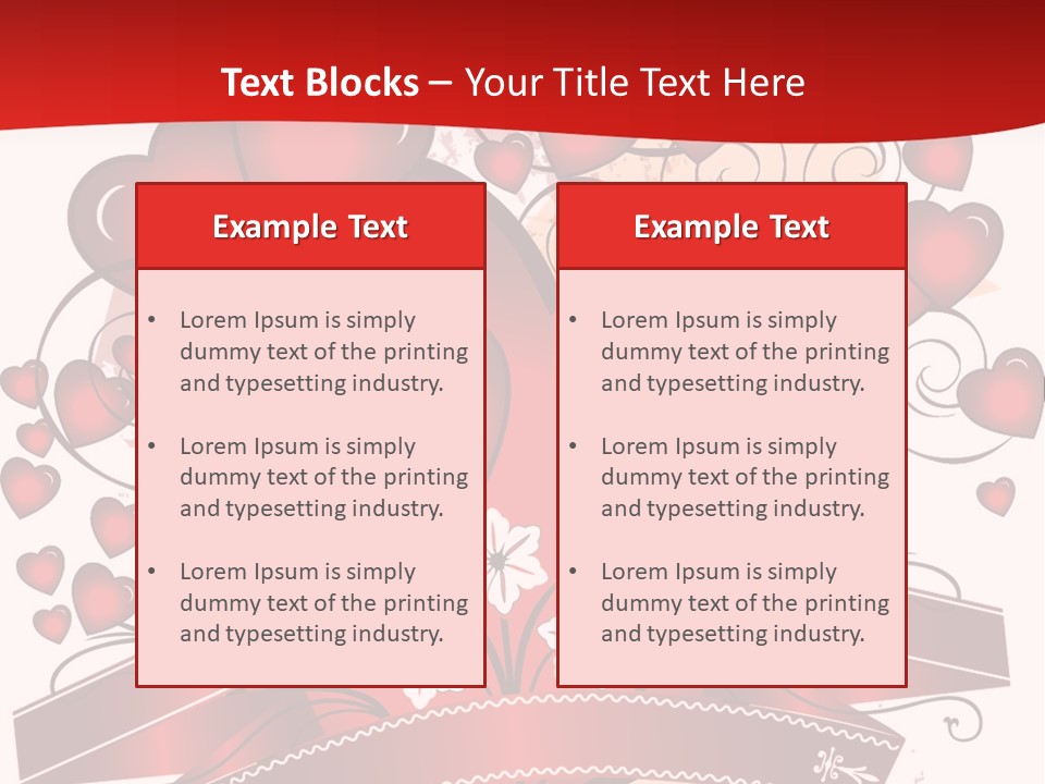 Glowing Generated Single PowerPoint Template
