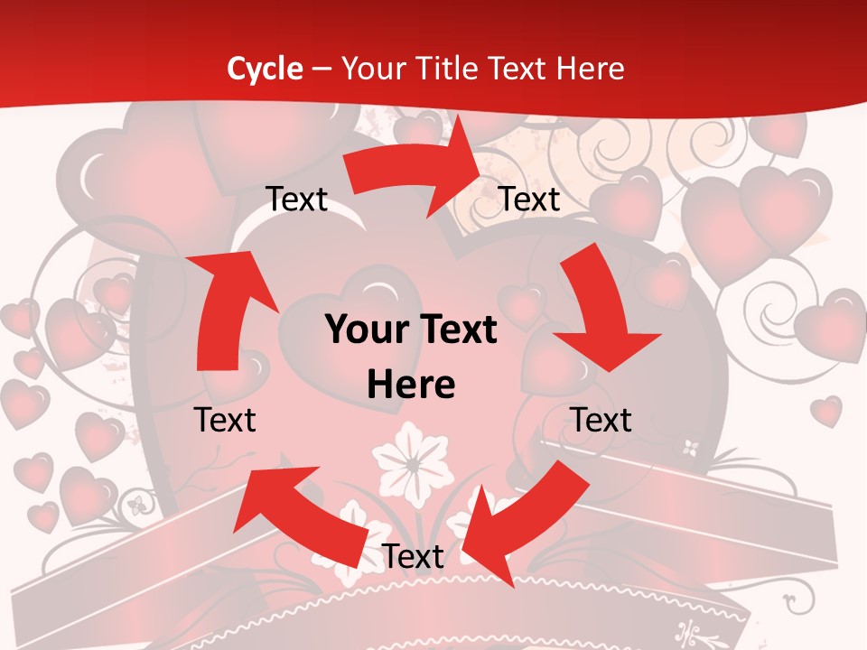 Glowing Generated Single PowerPoint Template