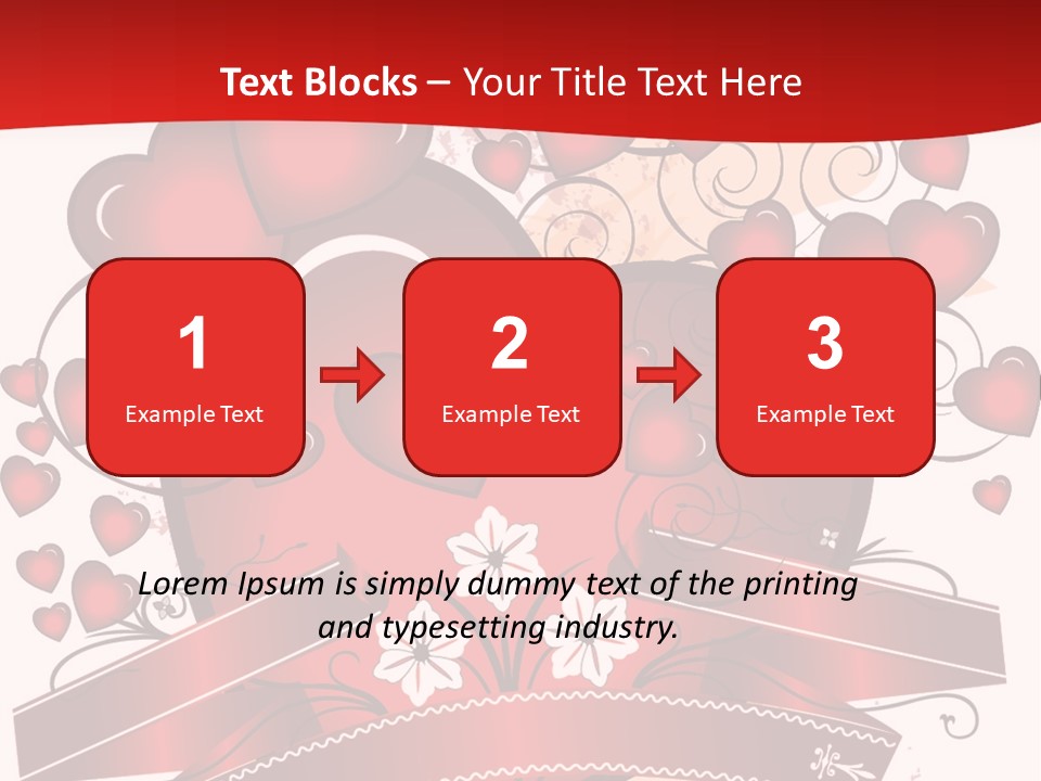 Glowing Generated Single PowerPoint Template