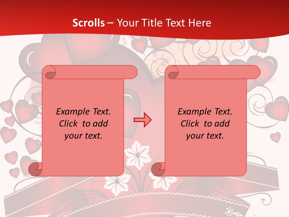 Glowing Generated Single PowerPoint Template