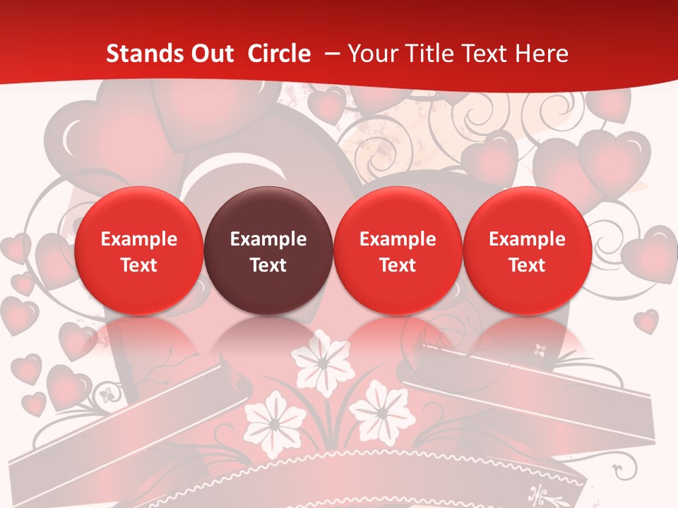 Glowing Generated Single PowerPoint Template