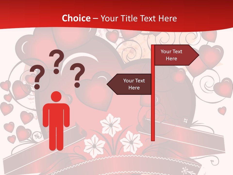 Glowing Generated Single PowerPoint Template