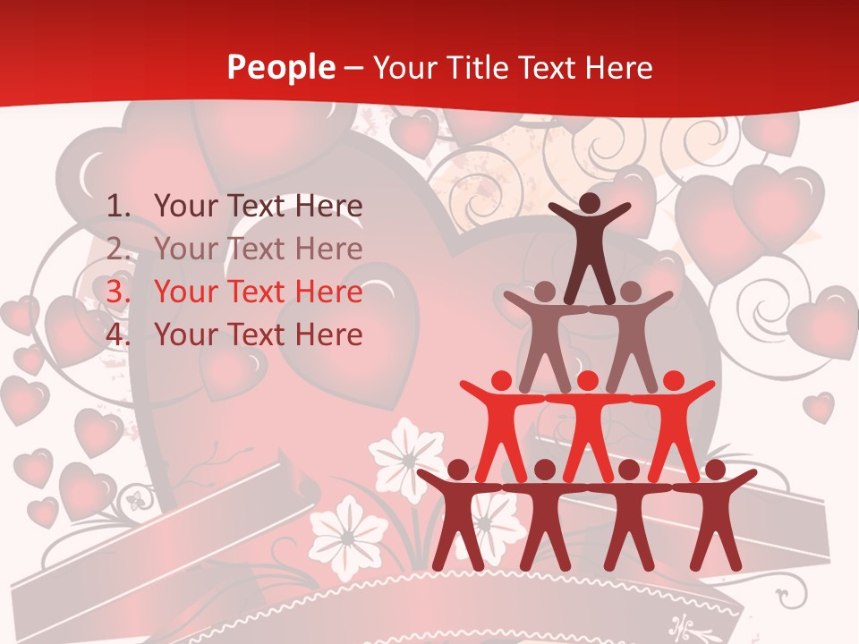 Glowing Generated Single PowerPoint Template