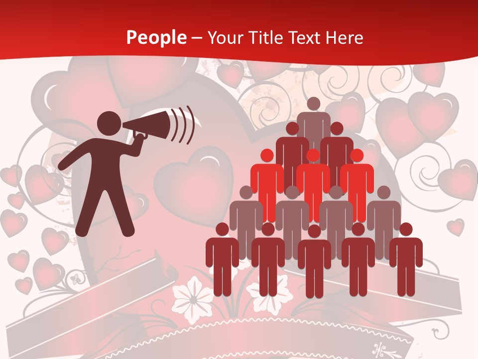 Glowing Generated Single PowerPoint Template