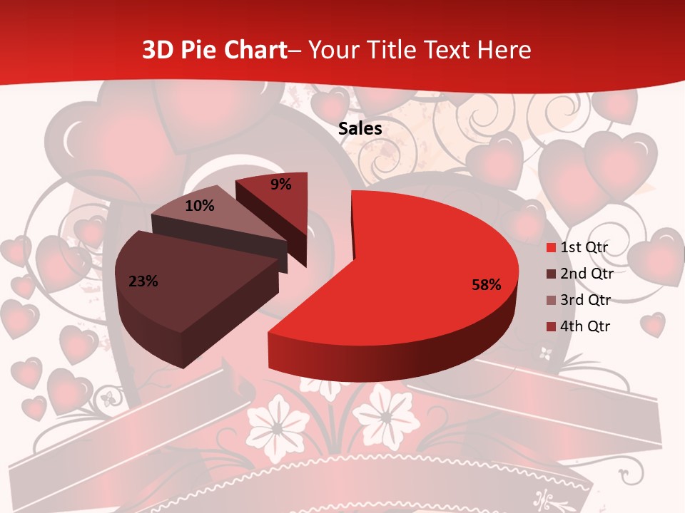 Glowing Generated Single PowerPoint Template