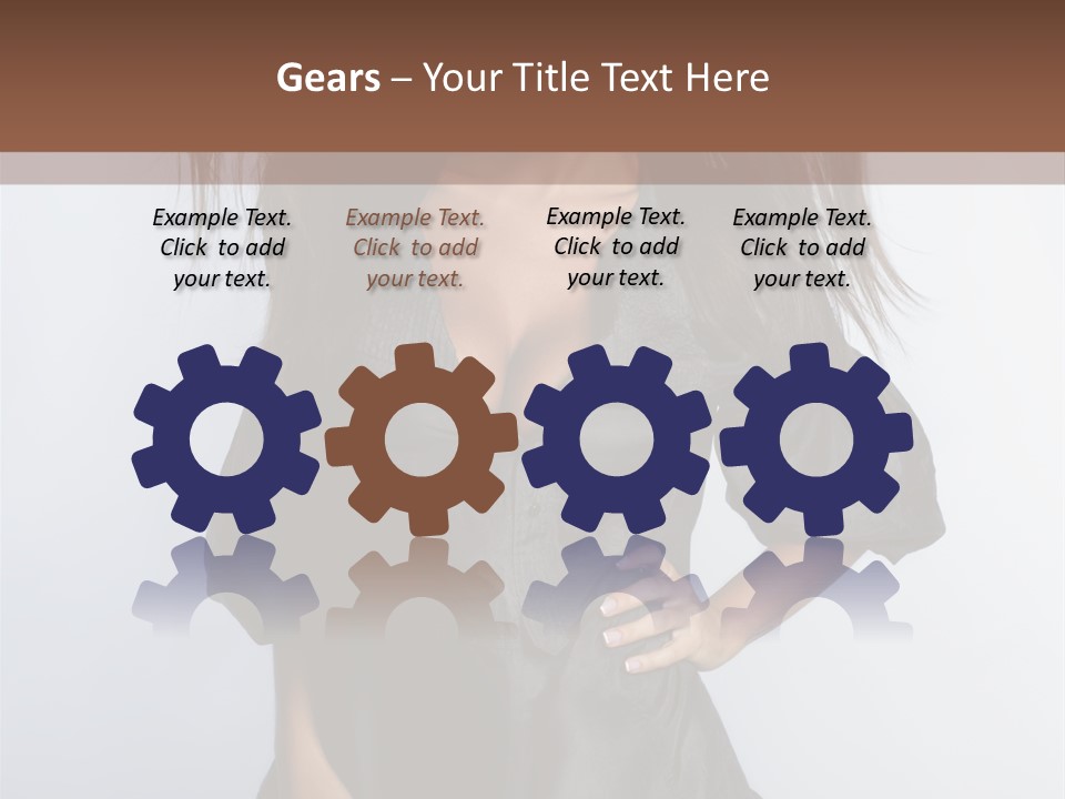 Makeup Symbol Charming PowerPoint Template