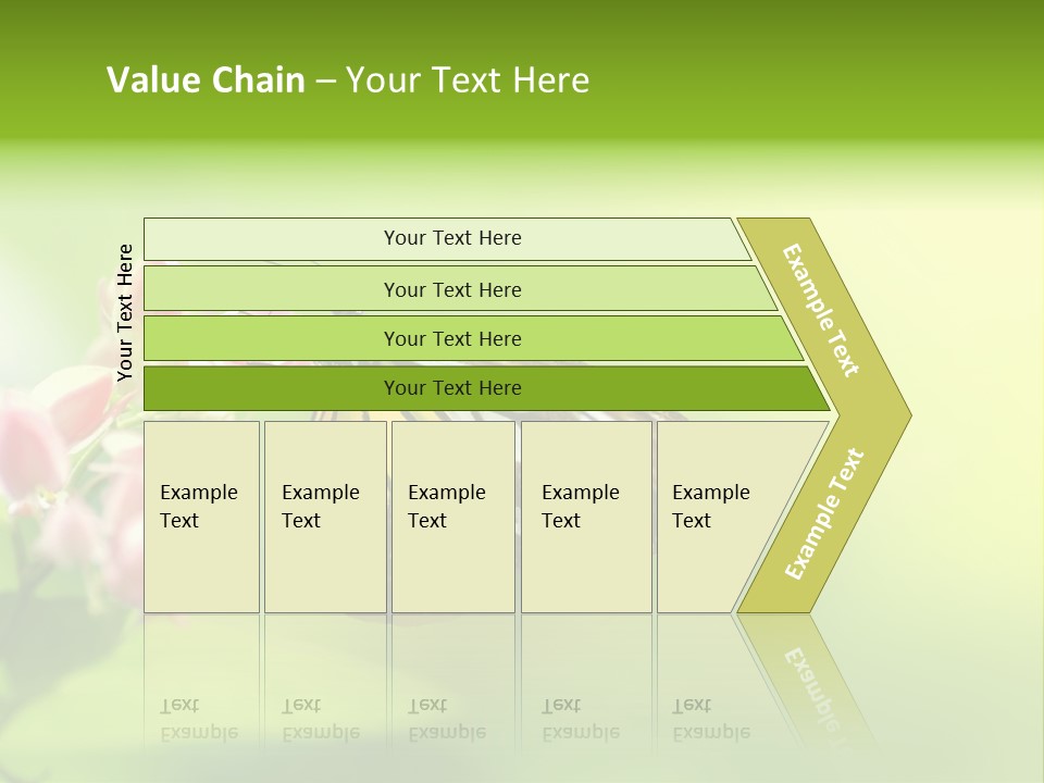 Macro Lepidoptera Color PowerPoint Template