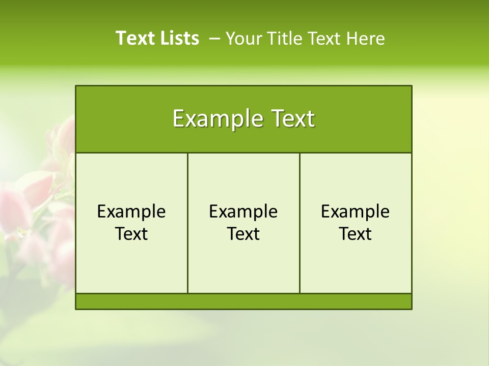 Macro Lepidoptera Color PowerPoint Template