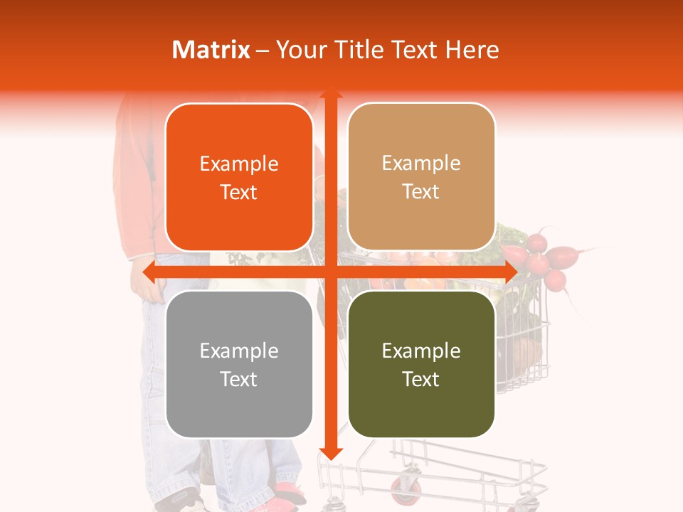 Lettuce Joyful Eggplant PowerPoint Template