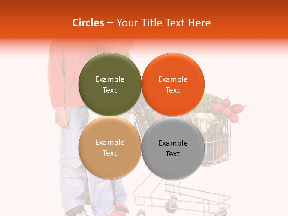 Lettuce Joyful Eggplant PowerPoint Template