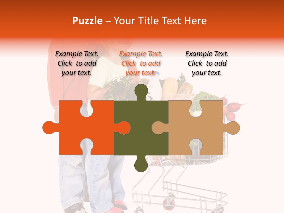 Lettuce Joyful Eggplant PowerPoint Template