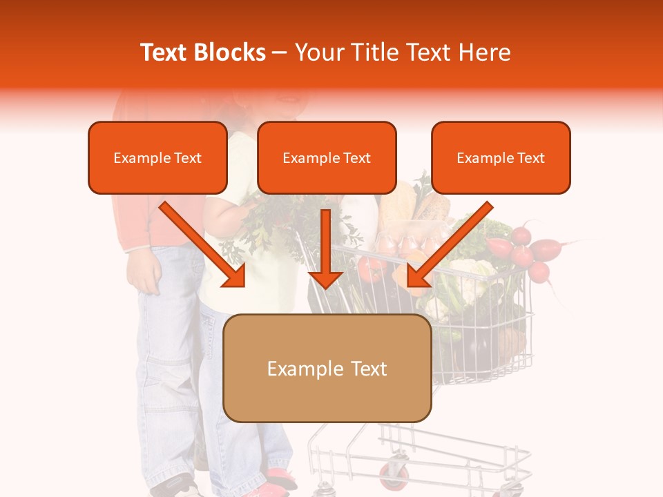 Lettuce Joyful Eggplant PowerPoint Template