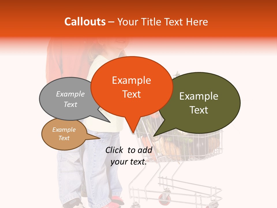 Lettuce Joyful Eggplant PowerPoint Template