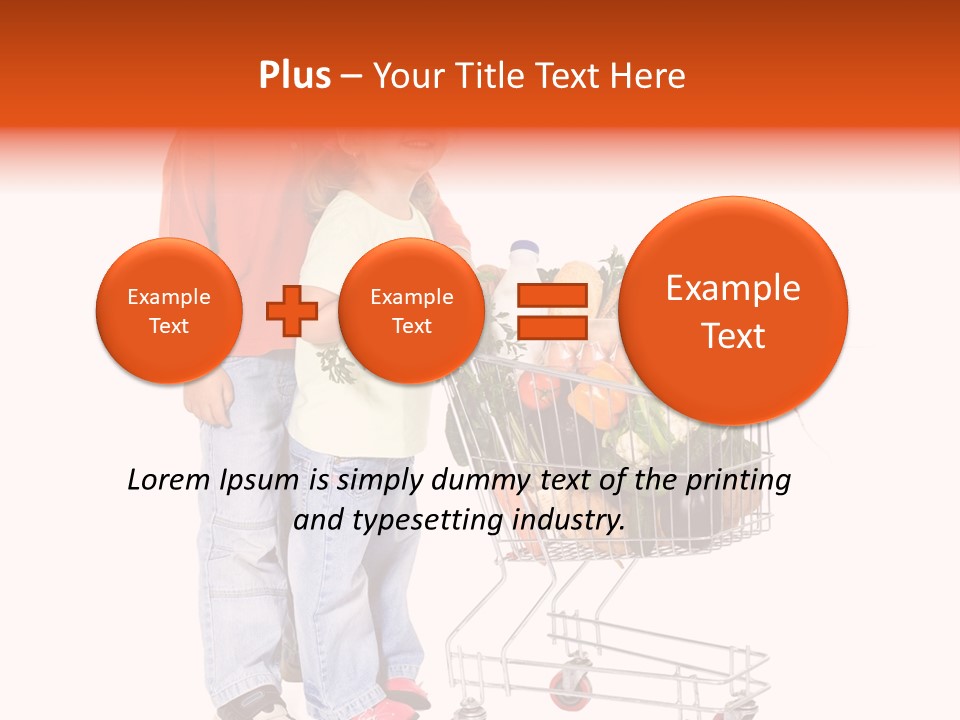 Lettuce Joyful Eggplant PowerPoint Template