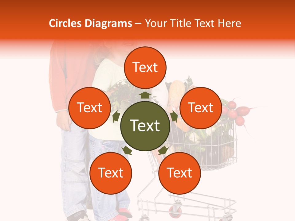 Lettuce Joyful Eggplant PowerPoint Template