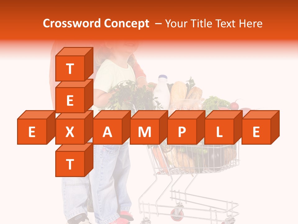 Lettuce Joyful Eggplant PowerPoint Template