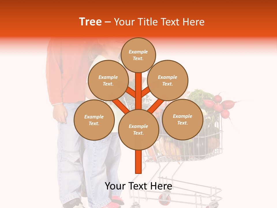 Lettuce Joyful Eggplant PowerPoint Template