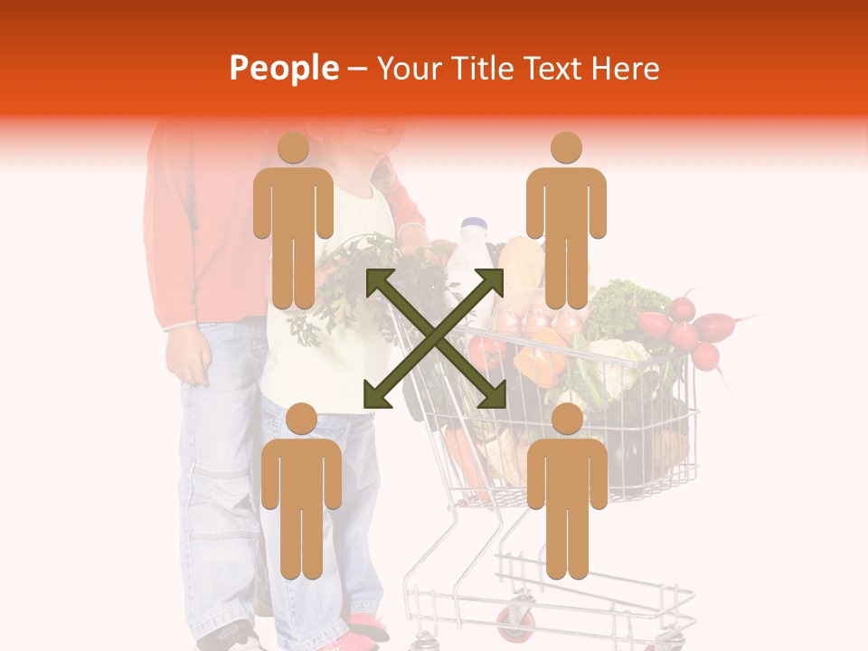 Lettuce Joyful Eggplant PowerPoint Template