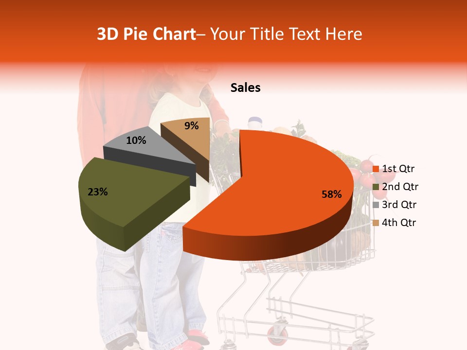 Lettuce Joyful Eggplant PowerPoint Template
