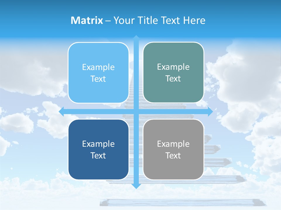 Eternity Light Paradise PowerPoint Template