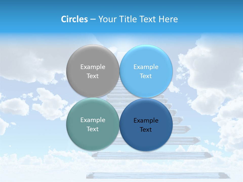 Eternity Light Paradise PowerPoint Template