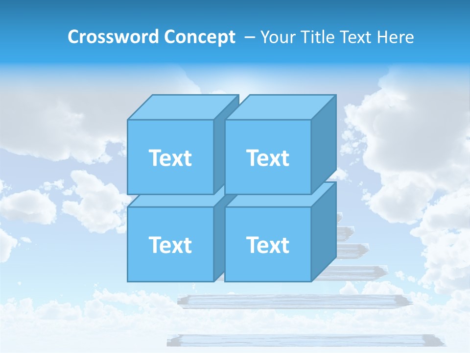 Eternity Light Paradise PowerPoint Template