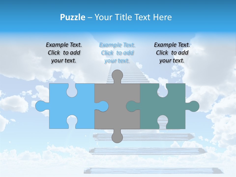 Eternity Light Paradise PowerPoint Template