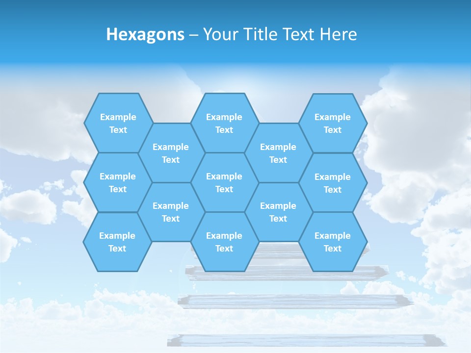 Eternity Light Paradise PowerPoint Template