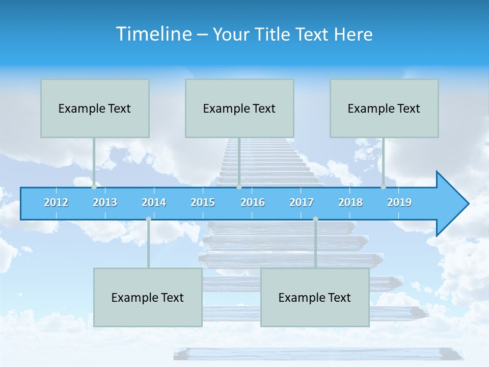Eternity Light Paradise PowerPoint Template