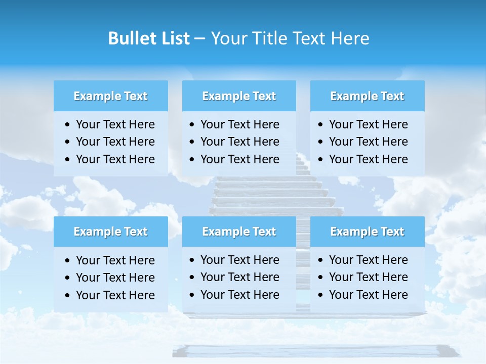 Eternity Light Paradise PowerPoint Template