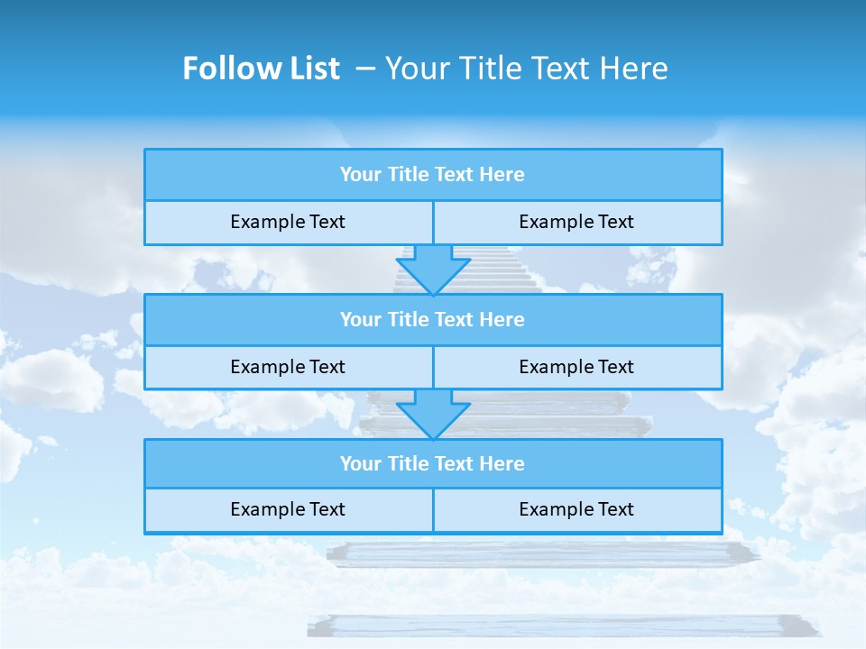 Eternity Light Paradise PowerPoint Template