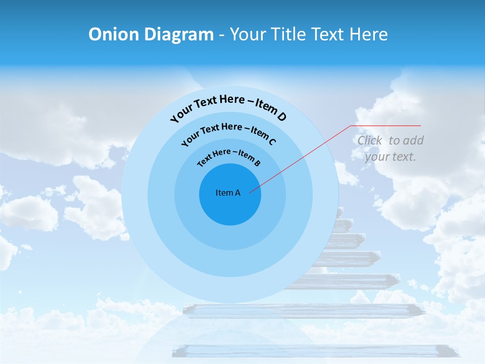 Eternity Light Paradise PowerPoint Template