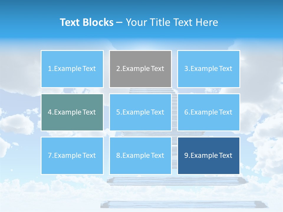 Eternity Light Paradise PowerPoint Template