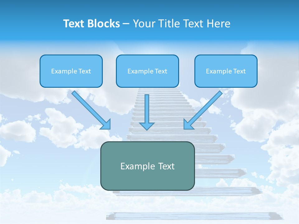 Eternity Light Paradise PowerPoint Template