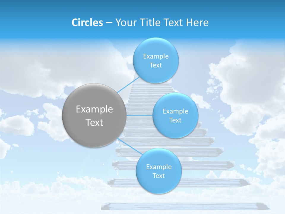 Eternity Light Paradise PowerPoint Template