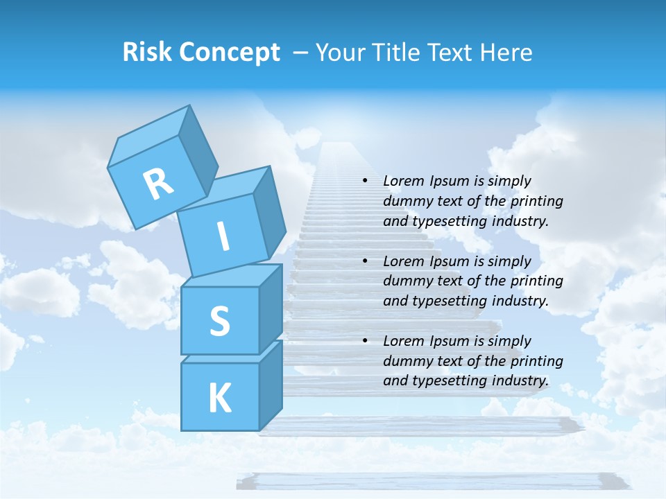 Eternity Light Paradise PowerPoint Template