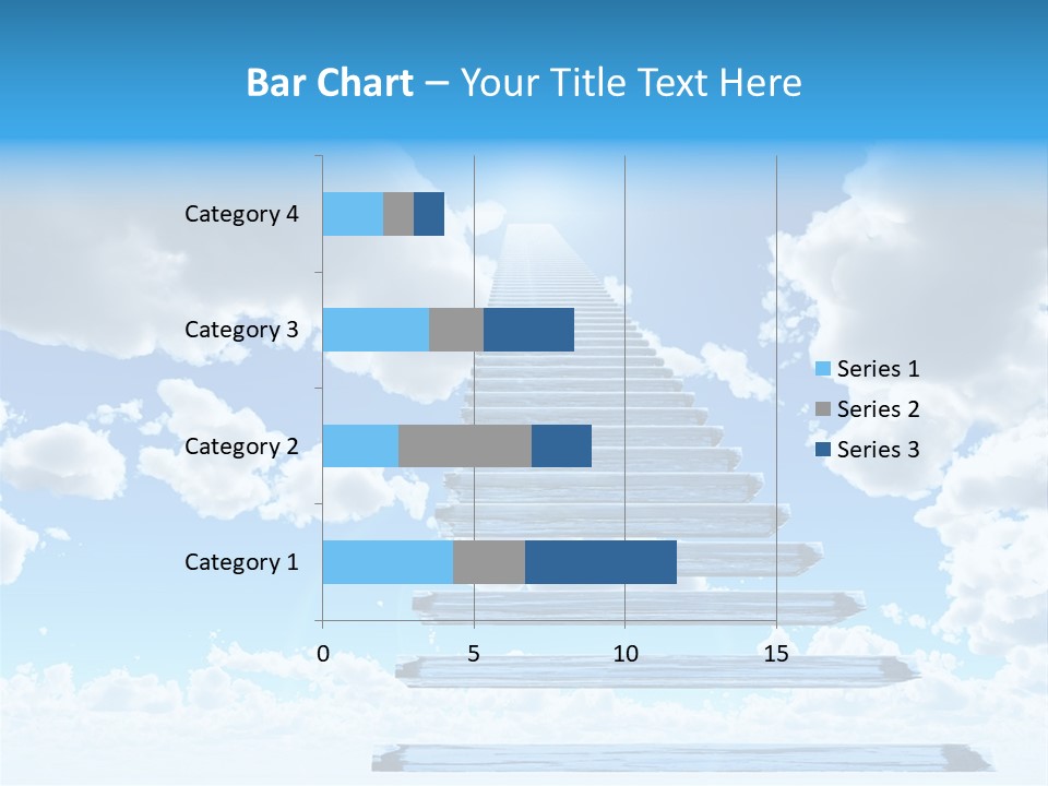 Eternity Light Paradise PowerPoint Template