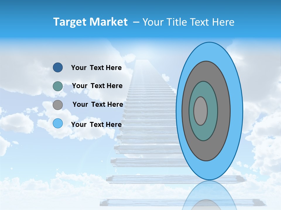 Eternity Light Paradise PowerPoint Template