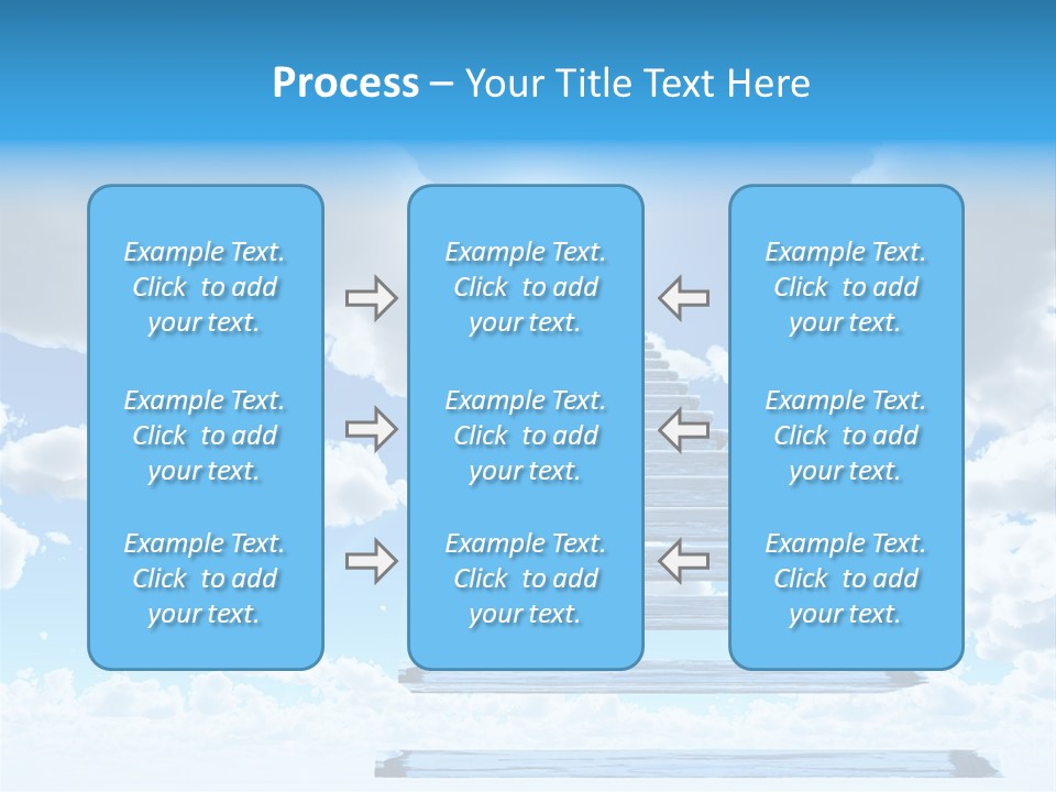 Eternity Light Paradise PowerPoint Template